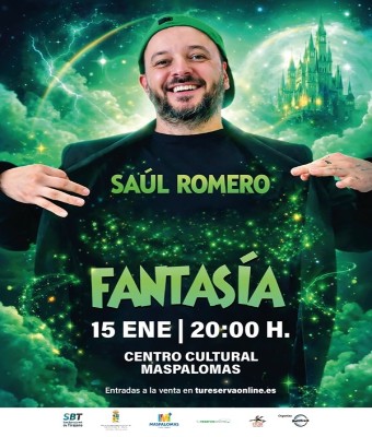 FANTASÍA - UN ESPECTÁCULO DE SAÚL ROMERO (MASPALOMAS) en Gran Canaria