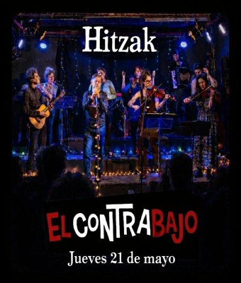 Hitzak - folk rock y poesía hablada en Vigo en Pontevedra