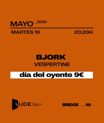 Björk, Vespertine · AUDE: Listening Session en Barcelona