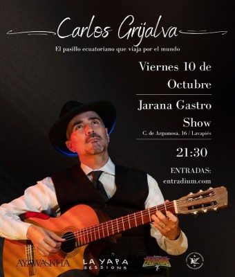 Carlos Grijalva en Madrid