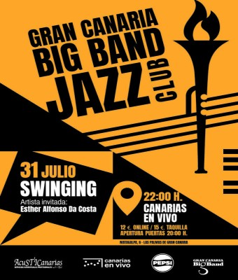 GRAN CANARIA BIG BAND JAZZ CLUB EN CANARIAS EN VIVO - CONCIERTO EN LAS PALMAS en Palmas, Las