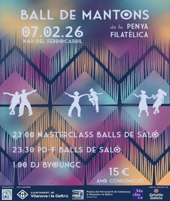 Ball de Mantons de la Penya Filatèlica en Barcelona