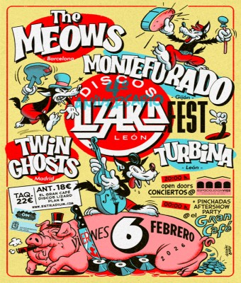 ANIVERSARIO DISCOS LIZARD 4º en León