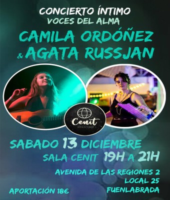 Concierto Camila y Agata en Madrid
