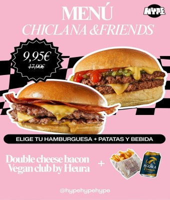 Hype te lleva la cena a: ChiriGOTY Chiclana & Friends en Barcelona