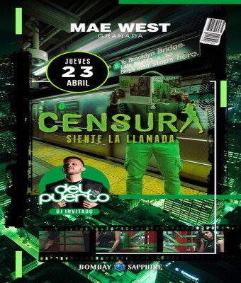 Discoteca Mae West Granada - Juernes 23 Abril de Censura