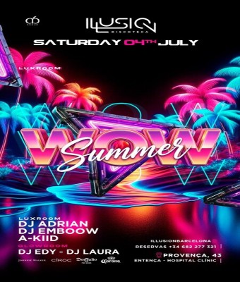 ILLUSION · SÁBADO 4JUL26 en Barcelona