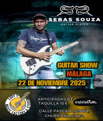 Sebas Souza Guitar Show  en Málaga