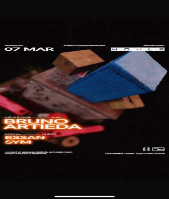 Höhle Club. Bruno Artieda ANL en Zaragoza