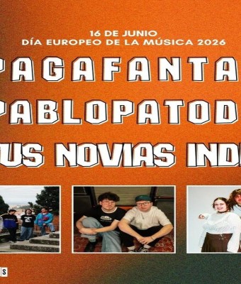 DEM26: Pagafantas + Pablopatodo + Tus Novias Indie en Madrid