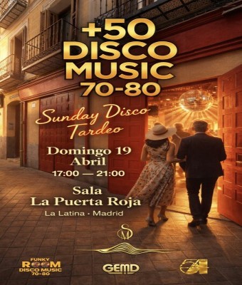 +50 DISCO 70-80 Only Vinyl Session  en Madrid
