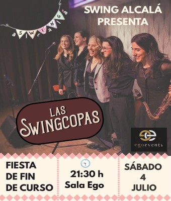 Fiesta de Fin de Curso- Swing Alcalá con “Las Swingcopas” en Madrid