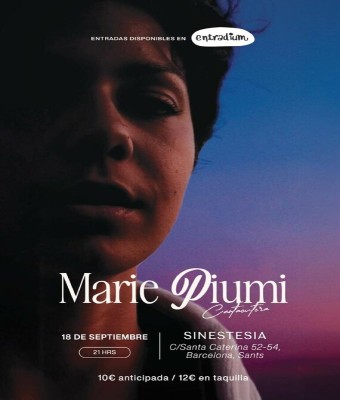 Marie Piumi: Cantautora e improvisación en Barcelona