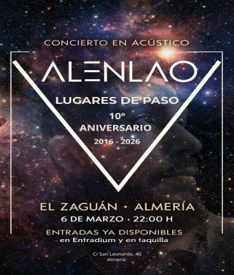 Concierto acústico VALENLAO - 10º Aniversario  en Almería