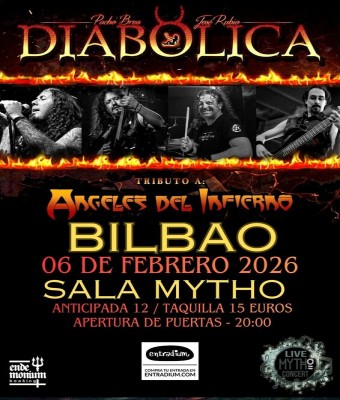 Diabolica - Tributo a Angeles del Infierno en Bilbao  en Bizkaia