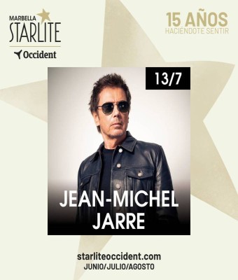 JEAN-MICHEL JARRE - STARLITE MARBELLA en Marbella (Málaga)