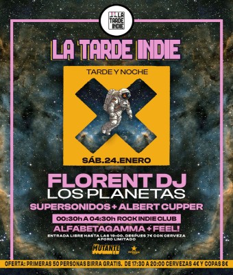 LA TARDE INDIE /// ESPECIAL LOS PLANETAS  en Balears, Illes