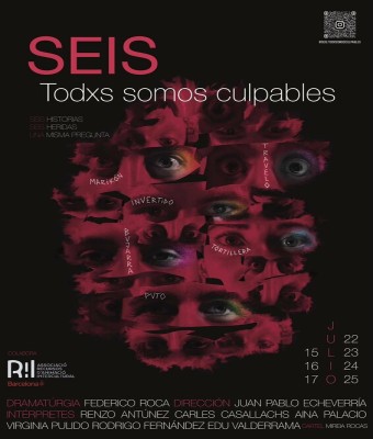 Seis Todxs somos culpables en Barcelona