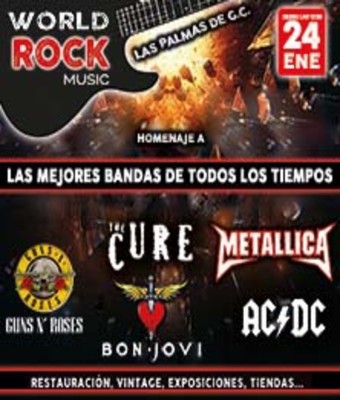 World Rock Music 2026 en LAS PALMAS DE GRAN CANARIA