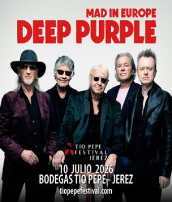 DEEP PURPLE "MAD IN EUROPE"  -  TIO PEPEÂ FESTIVALÂ JEREZ