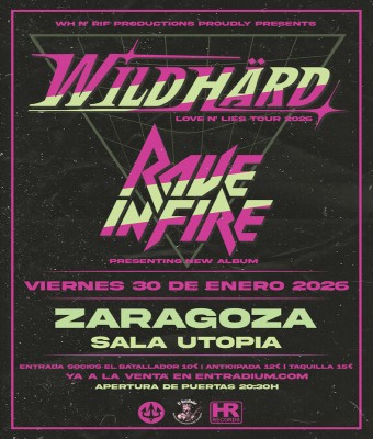 WILDHÄRD Y RAVE IN FIRE EN ZARAGOZA