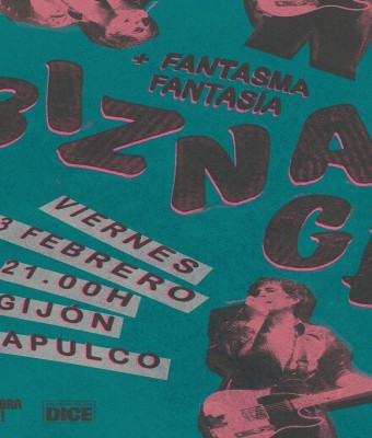 Biznaga + Fantasma Fantasía en Gijón