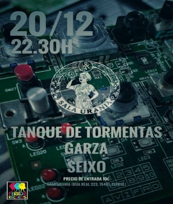 Seixo+Garza+Tanque de Tormentas en Coruña, A