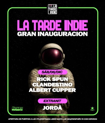 LA TARDE INDIE INAUGURACIÓN en Balears, Illes