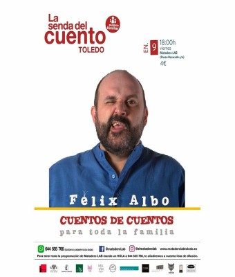 Cuentos para público familiar con Félix Albo - "Cuentos de cuentos" en Toledo