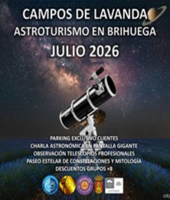 Astroturismo Campos de Lavanda 2025 en BRIHUEGA