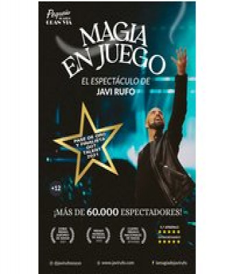 Magia en Juego - Javi Rufo en Madrid - Pequeño Teatro Gran Vía