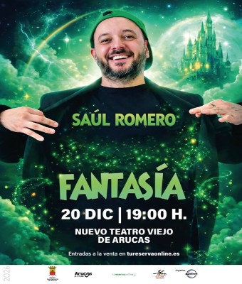 FANTASÍA - UN ESPECTÁCULO DE SAÚL ROMERO en Gran Canaria