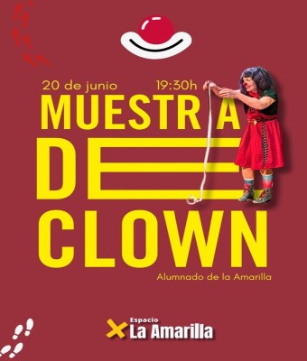 Clown En La Amarilla en Málaga