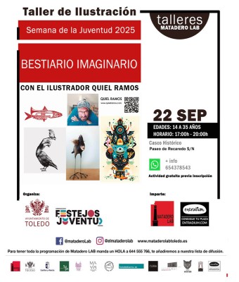 Taller de Ilustración - Semana de la Juventud 2025 en Toledo