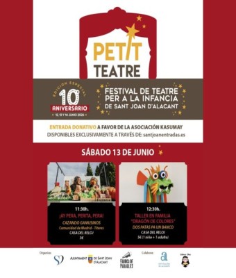 TALLER EN FAMILIA: "DRAGÓN DE COLORES" 12:30h en Alicante
