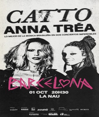 CATTO & ANNA TRÉA en La Nau en Barcelona