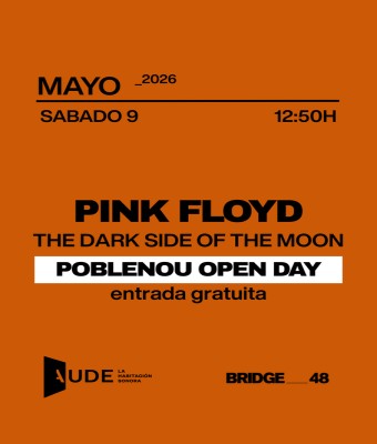 Pink Floyd, Dark Side of the Moon · AUDE: Sesión de escucha en Barcelona