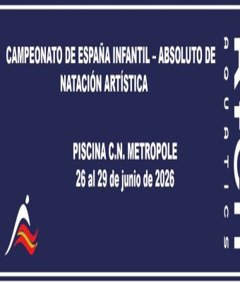 CAMPEONATO DE ESPAÑA INFANTIL - ABSOLUTO DE NATACIÓN ARTÍSTICA (26-474) en Las Palmas