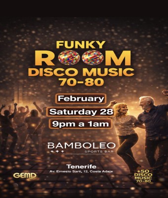 Funky Room Disco Music 70-80  en Santa Cruz de Tenerife