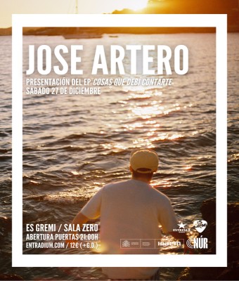 JOSE ARTERO - Presentación Ep COSAS QUE DEBÍ CONTARTE @ Es Gremi en Balears, Illes