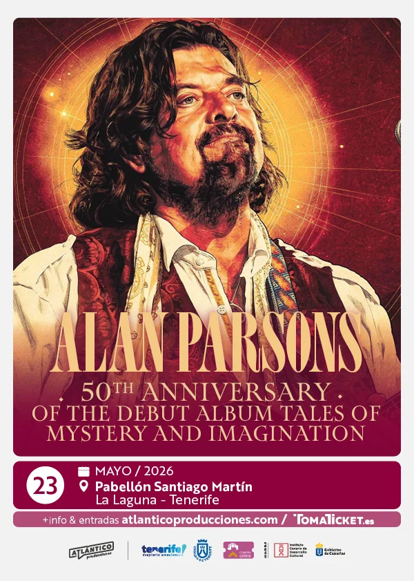 Entradas Alan Parsons en La Laguna - Tenerife 2026