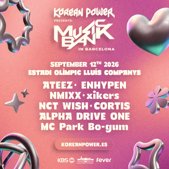 Concierto Music Bank in Barcelona 2026: Todo lo que necesitas saber sobre el mayor evento de K-Pop del mundo