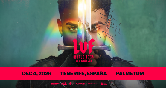 Concierto Jay Wheeler en el Palmetum - Santa Cruz de Tenerife 2026