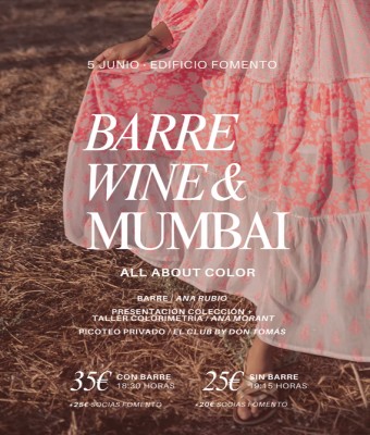 BARRE, WINE & MUMBAI en Valencia/València