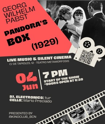 Live Music & Silent Cinema: Pandora's Box (1929) en Barcelona