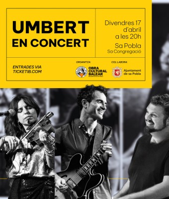 UMBERT EN CONCERT en Balears, Illes
