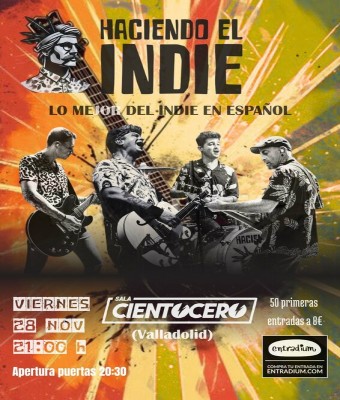 Concierto Haciendo el Indie en Valladolid