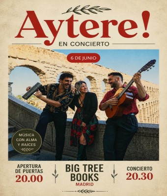 AYTERE! - 6 DE JUNIO - LAVAPIÉS en Madrid