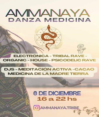 AMMANAYA DANZA MEDICINA en Barcelona