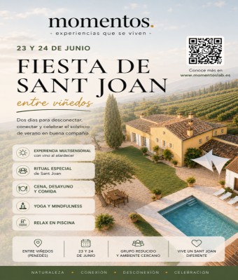 La Magia de lo Simple: Retiro de Sant Joan, Yoga y Vino en Barcelona